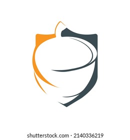 Creative Acorn Concept Logo Design Template. Acorn logo illustration vector template.