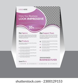 Creative ad flyer font. Modern vector front page. Elegant city banner. Tri fold brochure design 0with circle, corporate business template for tri fold flyer. business proposal,