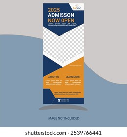 CREATIVE Admission X BANNER DESIGN TEMPLATE