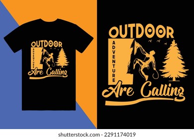 creative adventure, mountain, outdoor, camping, custom logo tshirt design