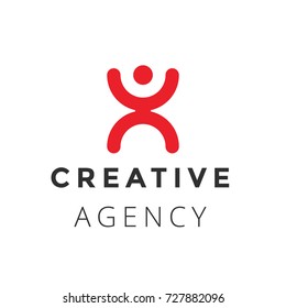 Creative Agency Logo Design Concept