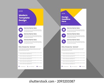 plantilla de diseño de banners de creación de agencia. diseño moderno de panfletos de negocios. carátula, pancarta de enrollamiento, afiche, lista para imprimir