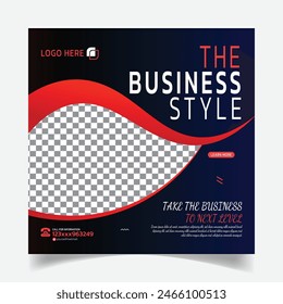 Creative Agency Social Media Post Design Template or Corporate Business Post