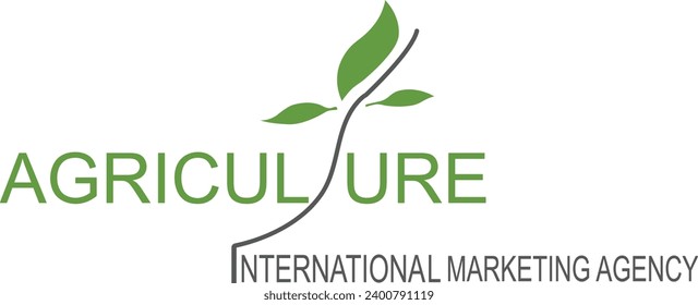 Creative agriculture logo design vector.agriculture logo. Agro Farm Logo