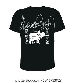 Creative Agro farm T shirt