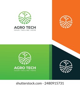 Kreatives Agro Tech Logo Design