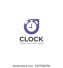 Design do logotipo do Creative Alarm clock 