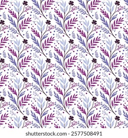 creative all over seamless floral pattern with tropical botanical motifs and wildflower designs for fashion prints textile wallpaper wrapping and fabric design