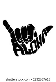 creative aloha poster flyer social media post t shirt design