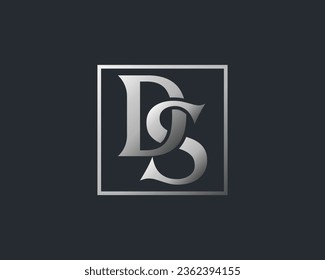 Plantilla de diseño del logotipo 'DS' de Alfabeto creativo para su empresa.