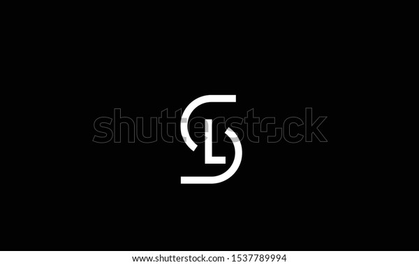 Creative Alphabet Letters Combined Make Sllsls Stock Vector (royalty 