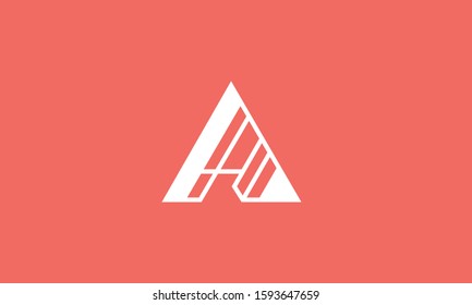 Creative Alphabet letters monogram logo A