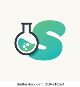 Creative Alphabet S Lab Logo Vector Stock Vector (Royalty Free ...