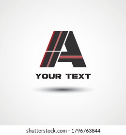A Creative Alphabet Vector Logo Design for A | Typography Logo