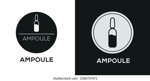 Creative (Ampoule) Icon, Vector sign.