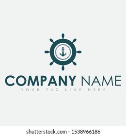 Creative Anchor Logo design 
