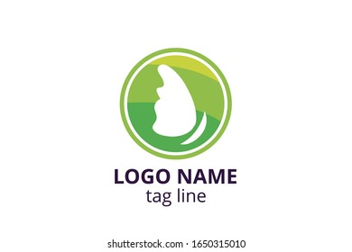 Creative animal icon fly butterfly sign design. Template logo for beauty business like spa skincare, fashion. Or any other modern corporate, consultant, investment, company.