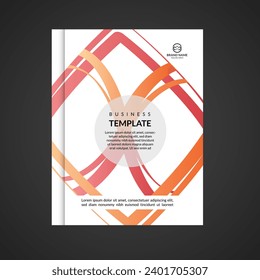 creative annual book cover design