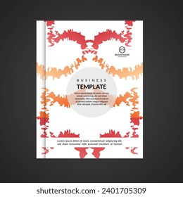 creative annual book cover design
