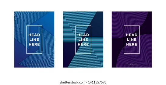 creative annual report design vector collection. Halftone grid texture page layout templates. Report cover geometric abstract design, business brochure page corporate banner. blue, red, purple