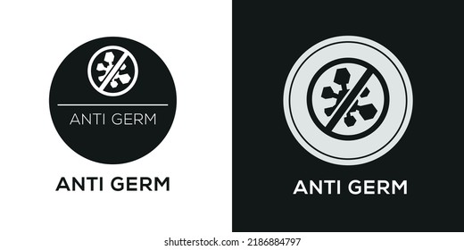 Creative (Anti Germ) Icon, Vector Sign.