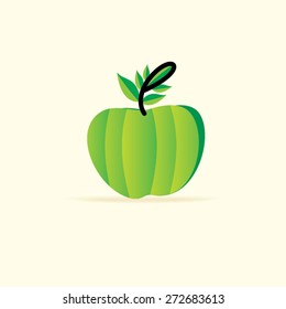 creative apple vector illustration 