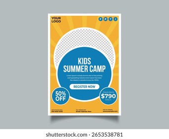 Enfoque creativo al campamento de verano para niños con Botones visuales y detalles
