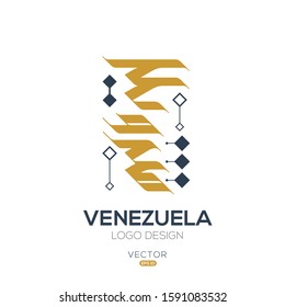 Creative Arabic typography Mean in English ( Venezuela ) , Arabic Calligraphy  