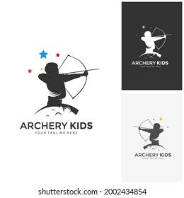 Creative archery design concepts, illustrations, vectors