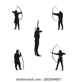Creative archery design concepts, illustrations, vectors