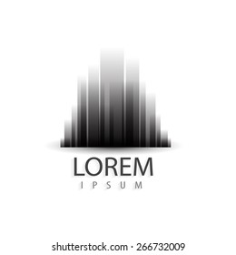 Creative architecture city logo design. Trendy business concept. Vector logotype for your company.