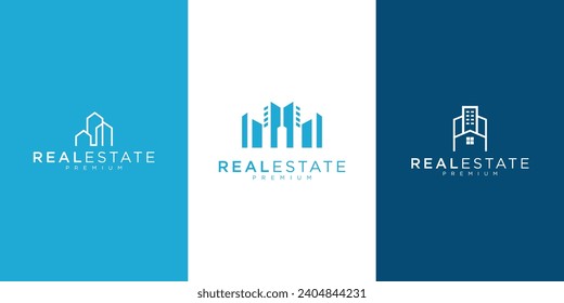 creative architecture industry, home build symbol logo design template
