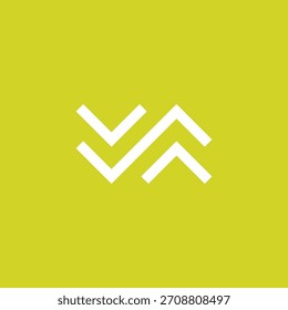 Concepto creativo del diseño del logotipo de la flecha