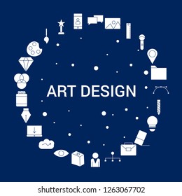 Creative Art and Design icon Background