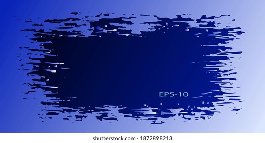 Creative art frame. Abstract background for a postcard or flyer. Vector illustration