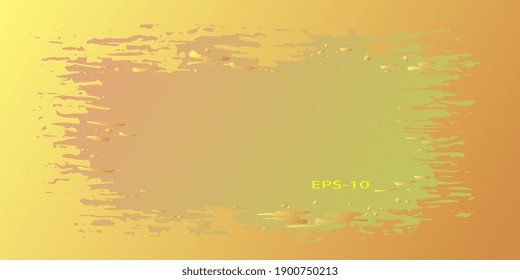 Creative art frame. Abstract background for a postcard or flyer. Vector illustration