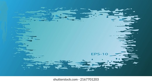 Creative art frame. Abstract background for a postcard or flyer. Vector illustration