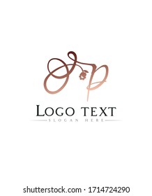 Plantilla de diseño de logotipo de letra artística creativa P, logotipo vectorial para identidad empresarial y de empresa 