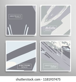 Fondos artísticos creativos con pinceladas, texturas dibujadas a mano, estilo hipster. Plantilla de Vector para tarjeta, invitación, cupón, certificado. Diseño de moda para etiqueta, cubierta, tela, folleto 
