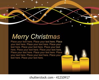  creative artistic christmas card, abstract background