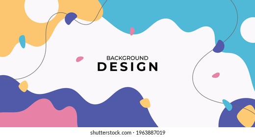 Creative artistic geometric shapes, colorful abstract background. It is suitable for banner, poster, cover, card, invitation, etc.