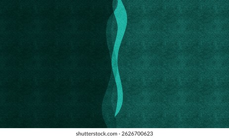 Fondo de pantalla creativo y artístico. Mármol artístico con diseño de Formas cepilladas. Ola verde