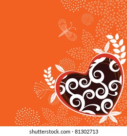 creative artwork background for friendship day