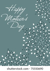 creative artwork pattern wallpaper for mother's day celebration