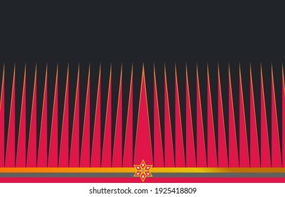 Creative artwork poster with simple shape and figure. pattern with different shapes and textures. business presentation, branding package, fabric print, wallpaper. ,Vector