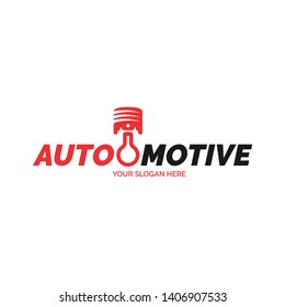 Creative Automotive Logo Design for Automotive industry. Automotive logo vector. Transportation sign illustration with Wave Shape 