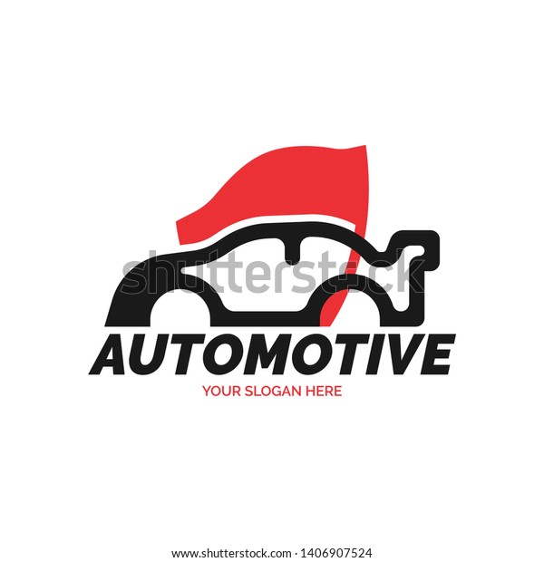 Creative Automotive Logo Design for Automotive industry.\
Automotive logo vector. Transportation sign illustration with Wave\
Shape 