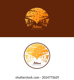 Conceptos, ilustraciones, vectores de diseño de otoño creativo