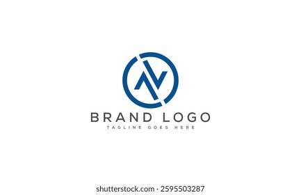 Creative AV logo for Branding and Startups.