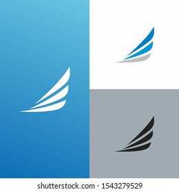 Creative Aviation Airline Logo Symbol Design Template